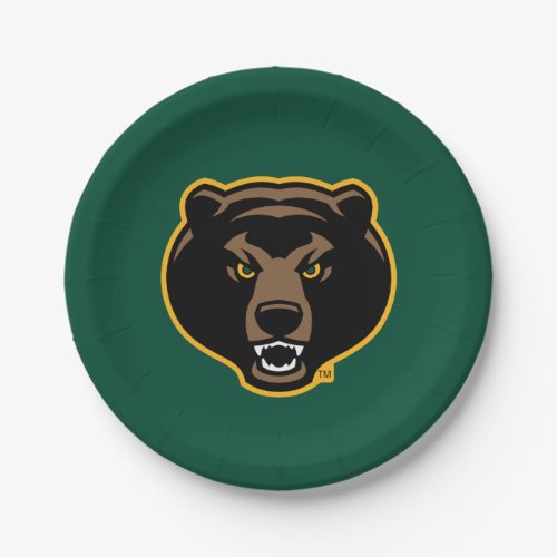 Baylor Bear Logo Paper Plates