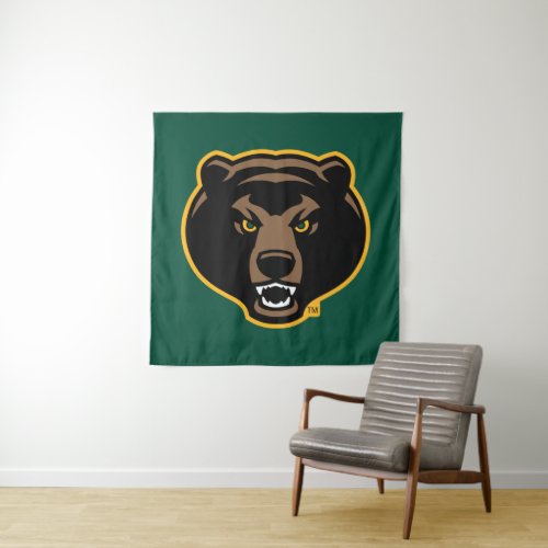 Baylor Bear Logo Tapestry