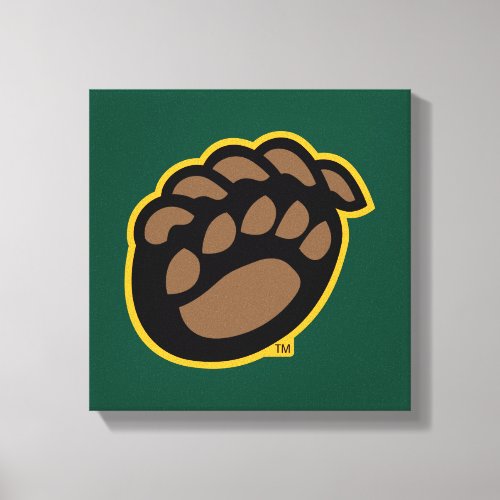 Baylor Bear Paw Canvas Print