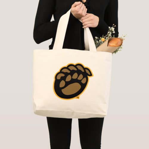 Baylor Bear Paw Large Tote Bag