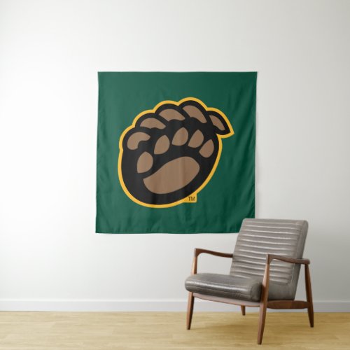 Baylor Bear Paw Tapestry