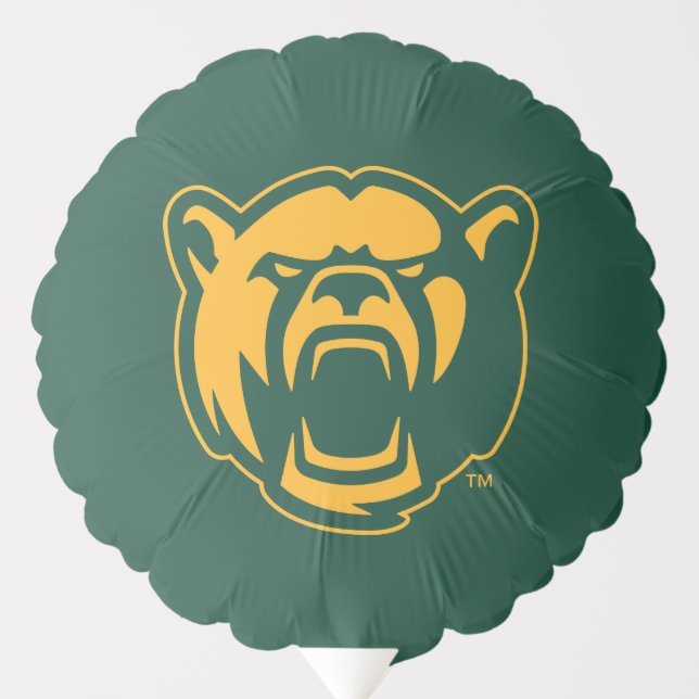 Baylor Bears Head Logo Balloon (Front)