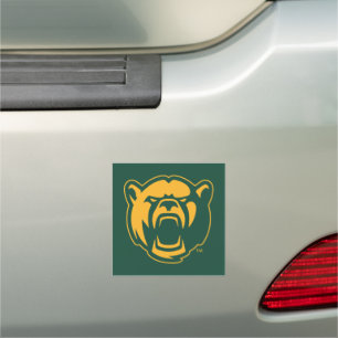 Baylor Bears Head Logo Car Magnet