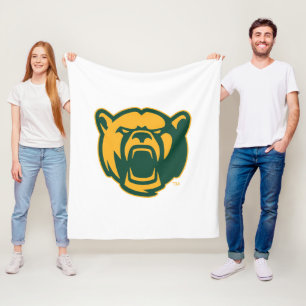 Baylor Bears Head Logo Fleece Blanket