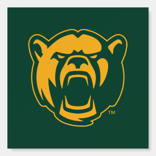 Baylor Bears Head Logo Foam Board