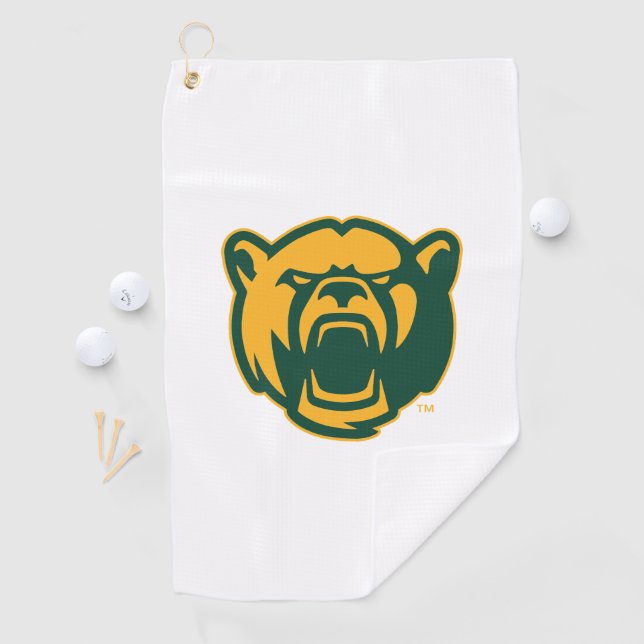 Baylor Bears Head Logo Golf Towel (InSitu)