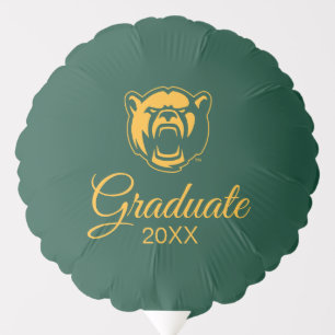 Baylor Bears Head Logo Graduation Balloon
