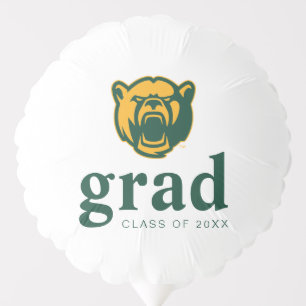 Baylor Bears Head Logo Graduation Balloon