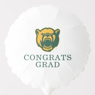 Baylor Bears Head Logo Graduation Balloon