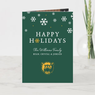 Baylor Bears Head Logo Holiday