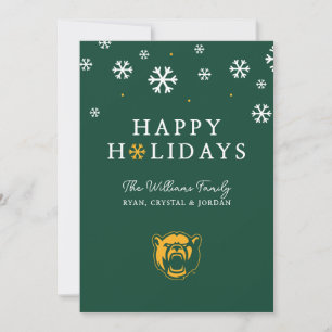 Baylor Bears Head Logo Holiday