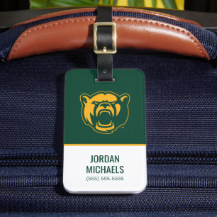 Baylor Bears Head Logo Luggage Tag