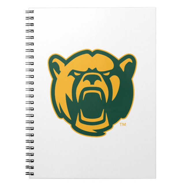 Baylor Bears Head Logo Notebook (Front)