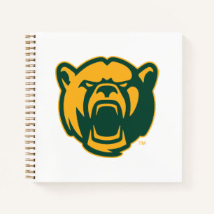 Baylor Bears Head Logo Notebook