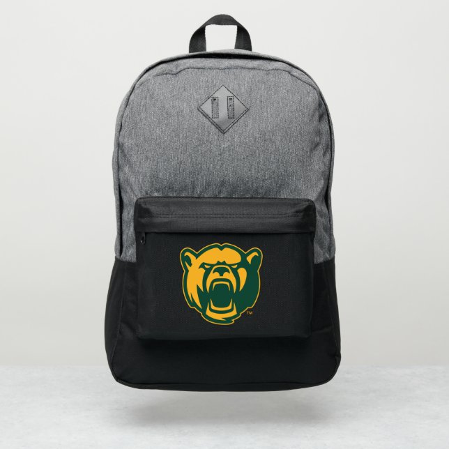 Baylor Bears Head Logo Port Authority® Backpack (Front)
