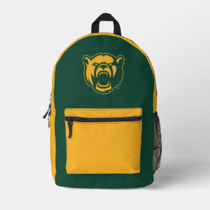 Baylor Bears Head Logo Printed Backpack