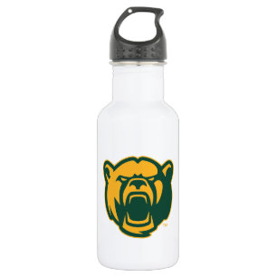 Baylor Bears Head Logo Stainless Steel Water Bottle