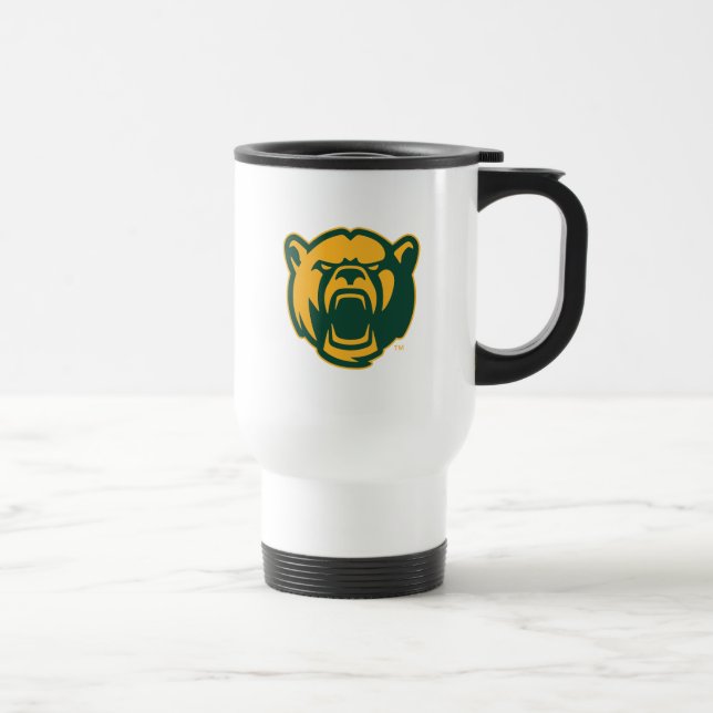 Baylor Bears Head Logo Travel Mug (Right)