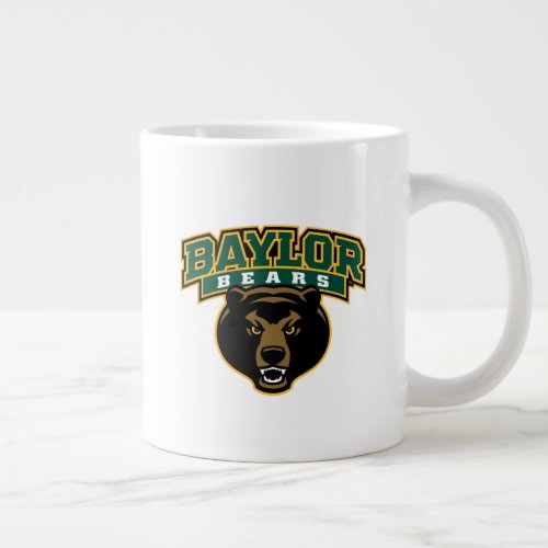 Baylor Bears Wordmark and Logo Giant Coffee Mug