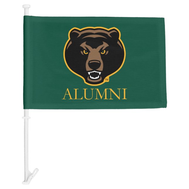 Baylor University Alumni Car Flag (Front)