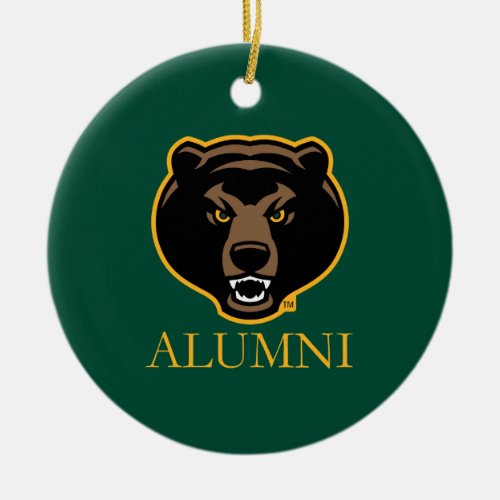 Baylor University Alumni Ceramic Ornament