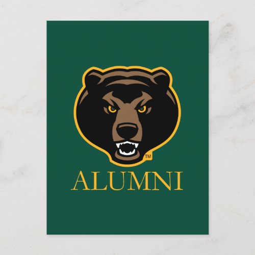 Baylor University Alumni Invitation Postcard