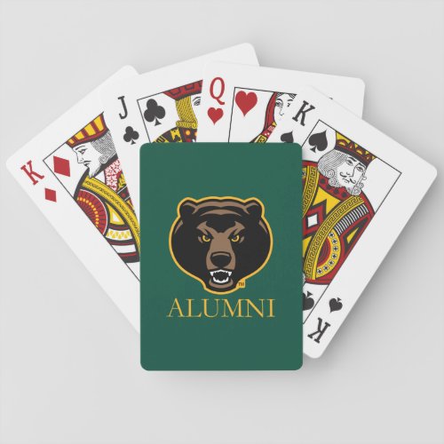 Baylor University Alumni Poker Cards