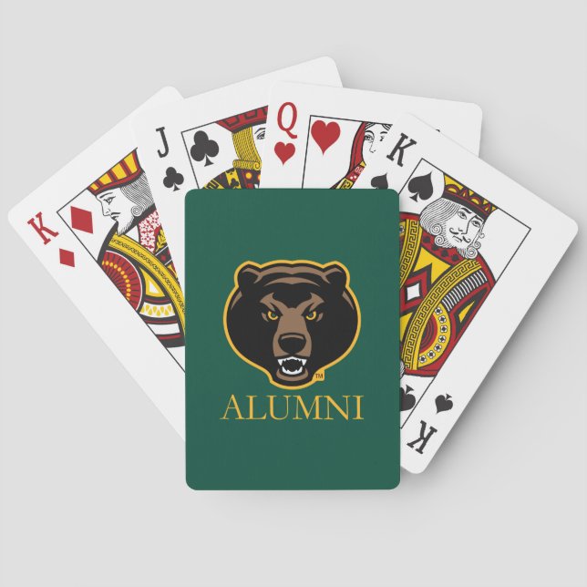 Baylor University Alumni Poker Cards (Back)