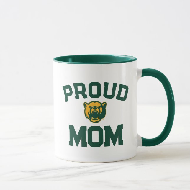 Baylor University Bears Proud MOM Mug (Right)