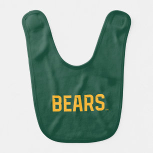 Baylor University BEARS Wordmark Baby Bib