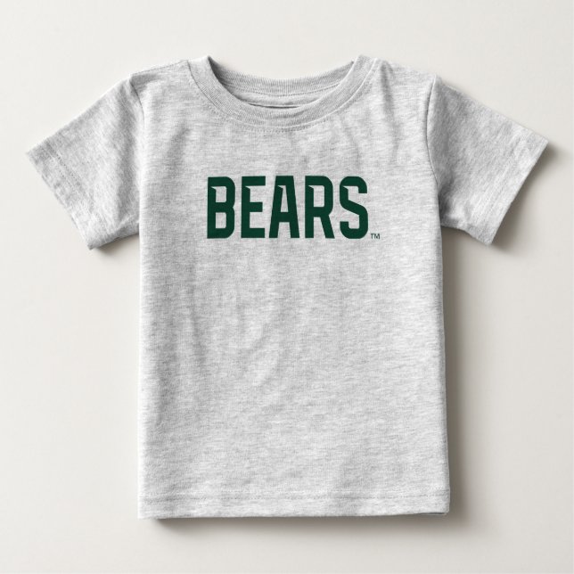 Baylor University BEARS Wordmark Baby T-Shirt (Front)