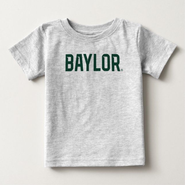 Baylor University BEARS Wordmark Baby T-Shirt (Front)