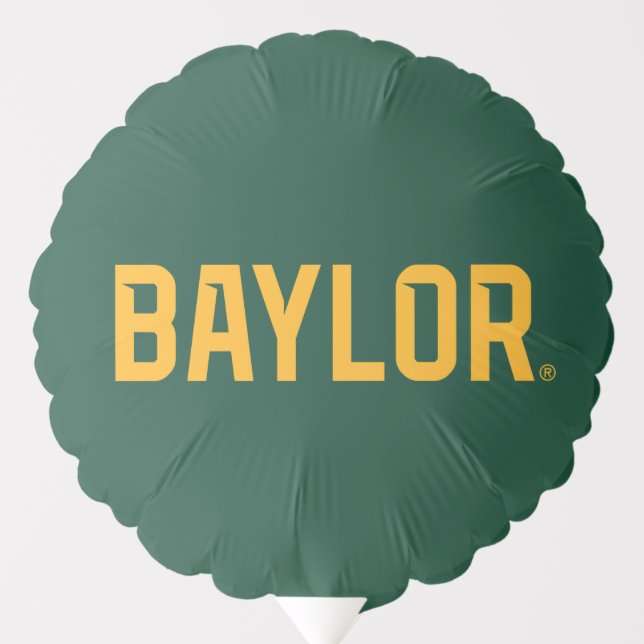 Baylor University BEARS Wordmark Balloon (Front)