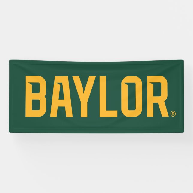 Baylor University BEARS Wordmark Banner (Horizontal)