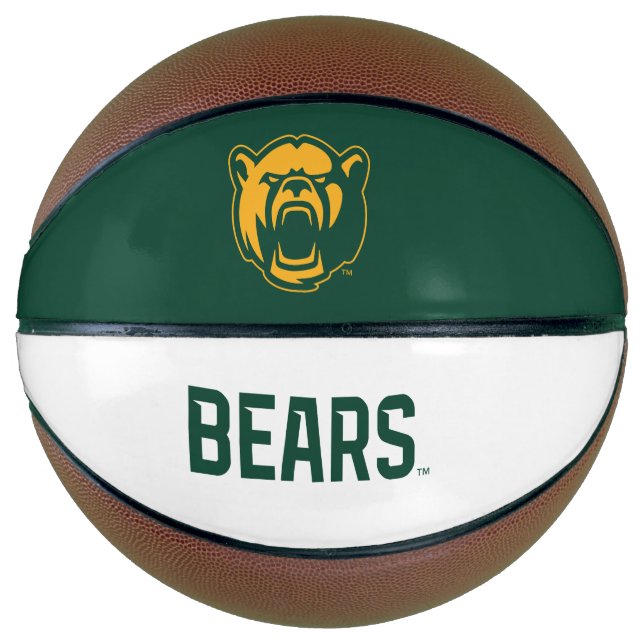 Baylor University BEARS Wordmark Basketball (Front)