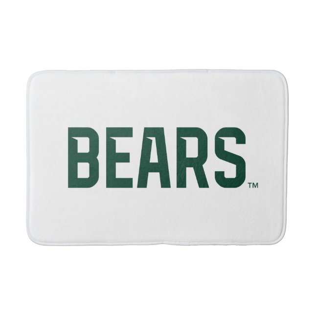 Baylor University BEARS Wordmark Bath Mat (Front)