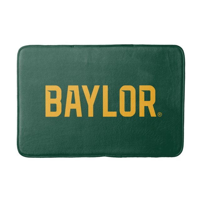 Baylor University BEARS Wordmark Bath Mat (Front)