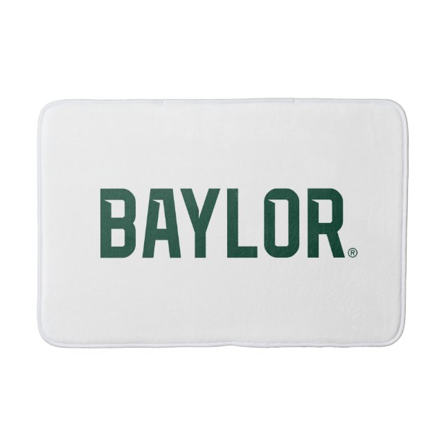 Baylor University BEARS Wordmark Bath Mat (Front)