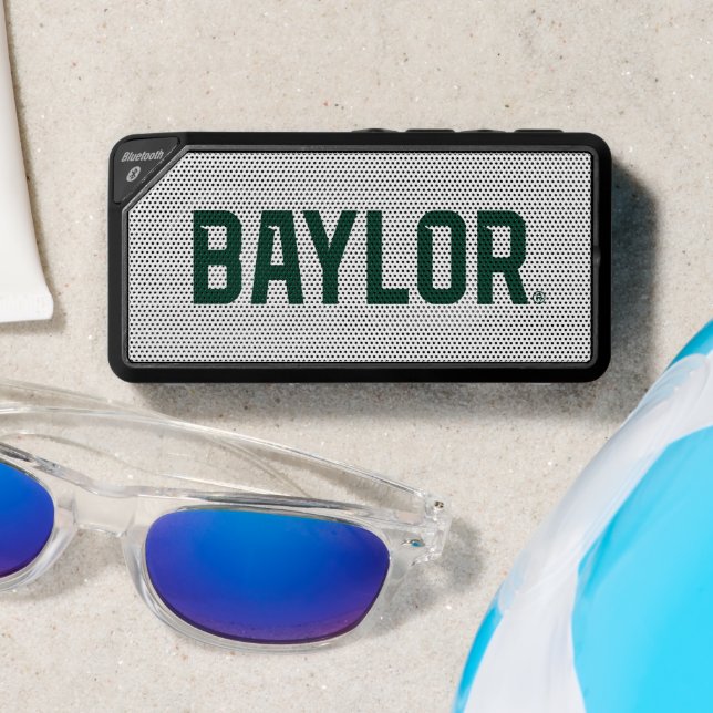 Baylor University BEARS Wordmark Bluetooth Speaker (Insitu(Beach))