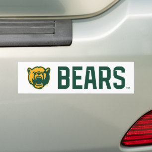 Baylor University BEARS Wordmark Bumper Sticker