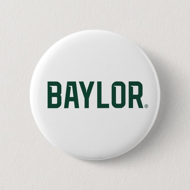 Baylor University BEARS Wordmark Button (Front)