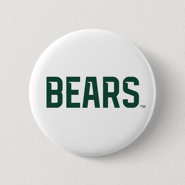 Baylor University BEARS Wordmark Button (Front)