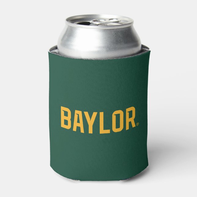 Baylor University BEARS Wordmark Can Cooler (Can Front)