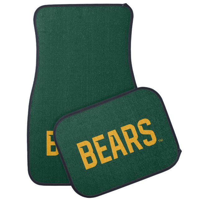 Baylor University BEARS Wordmark Car Floor Mat (Set)