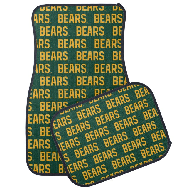 Baylor University BEARS Wordmark Car Floor Mat (Set)