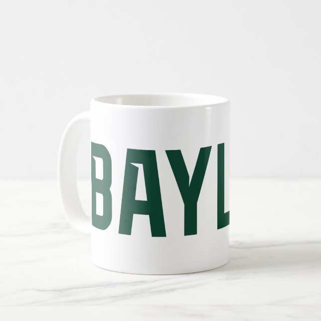 Baylor University BEARS Wordmark Coffee Mug (Front Left)