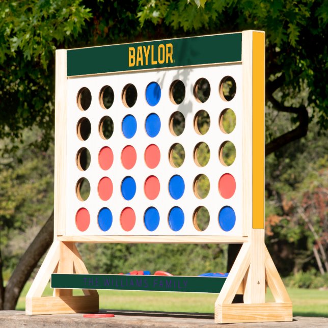 Baylor University BEARS Wordmark Fast Four (Lawn)