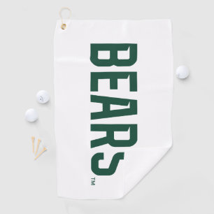 Baylor University BEARS Wordmark Golf Towel