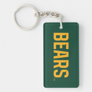 Baylor University BEARS Wordmark Keychain