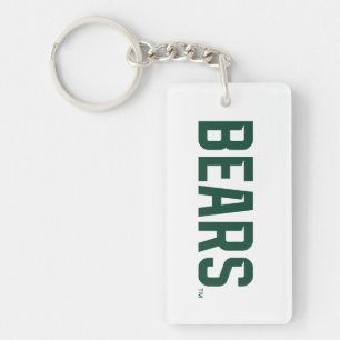 Baylor University BEARS Wordmark Keychain